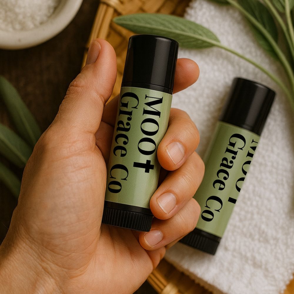 Clarity – Sage + Sugar Tallow Lotion Stick