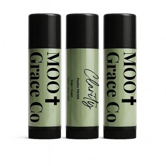 Clarity – Sage + Sugar Tallow Lotion Stick