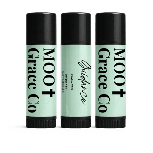 Guidance – Juniper + Fir Tallow Lotion Stick