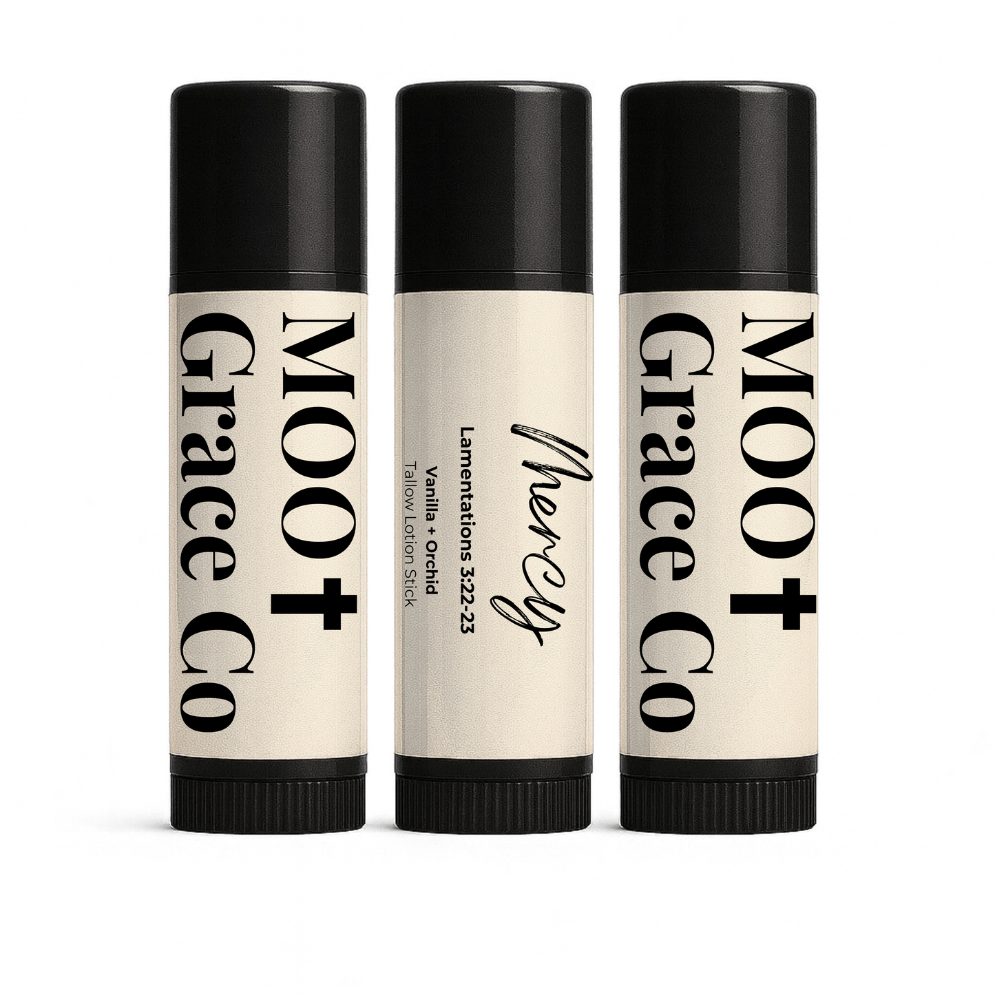 Mercy – Vanilla + Orchid Tallow Lotion Stick