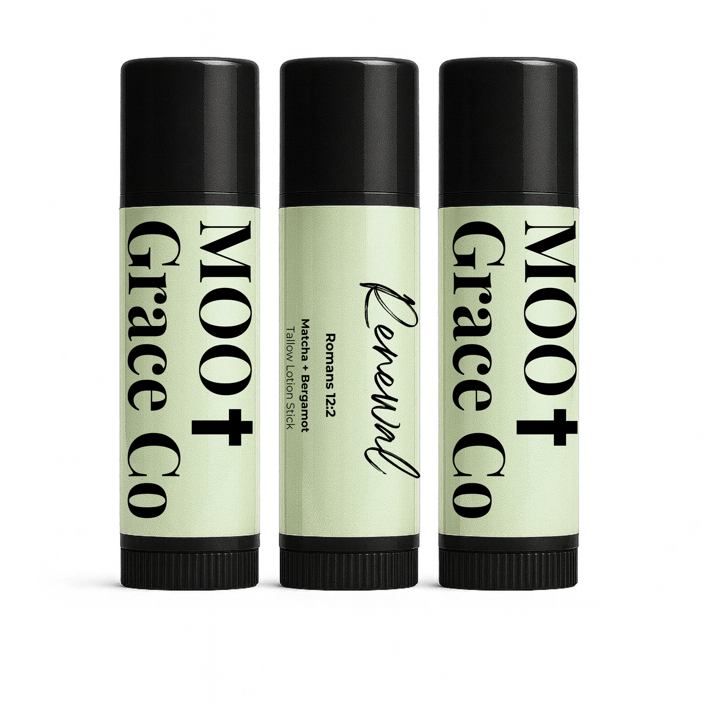 Renewal – Matcha + Bergamot Tallow Lotion Stick