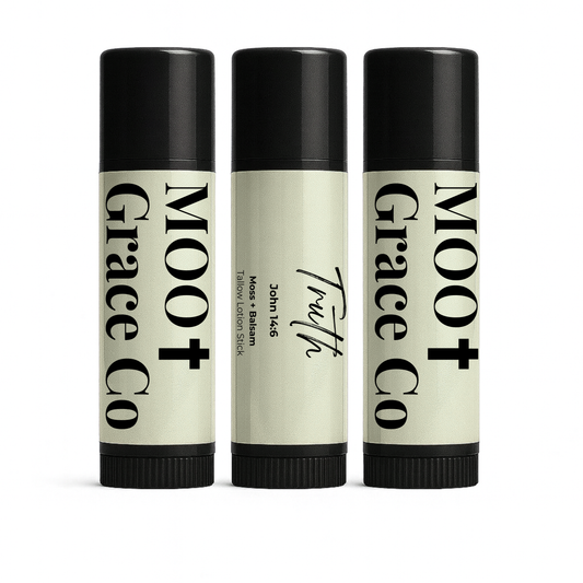 Truth – Moss + Balsam Tallow Lotion Stick