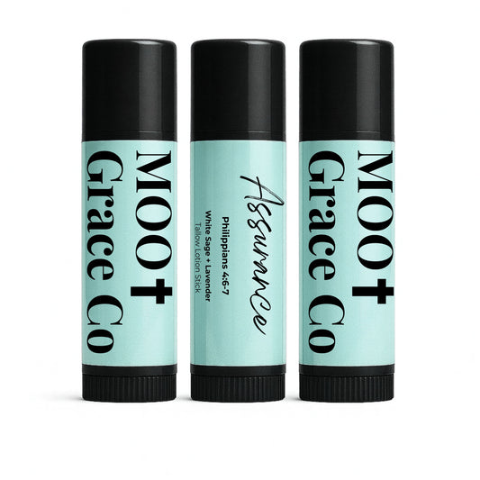 Assurance – White Sage + Lavender Tallow Lotion Stick