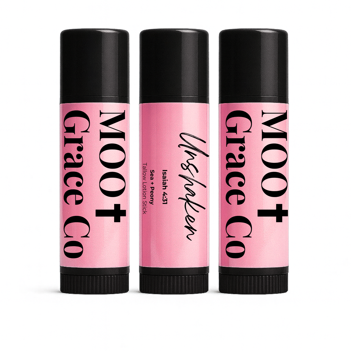 Unshaken – Sea + Peony Tallow Lotion Stick